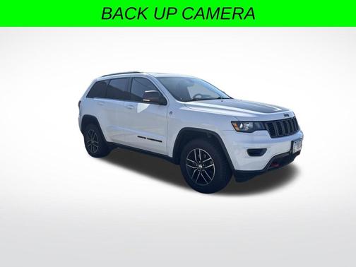Bright White Clearcoat 2017 Jeep Grand Cherokee Trailhawk