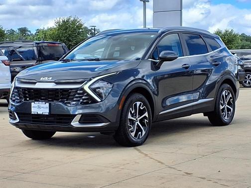 Gravity Gray 2023 Kia Sportage Hybrid EX