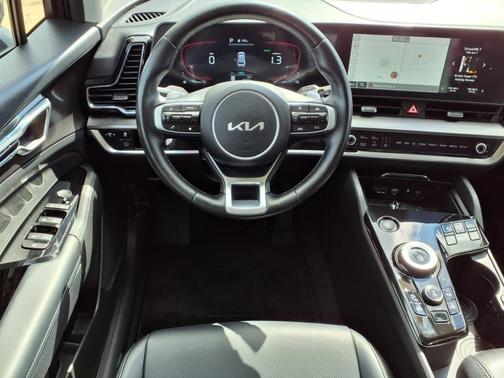 Gravity Gray 2023 Kia Sportage Hybrid EX