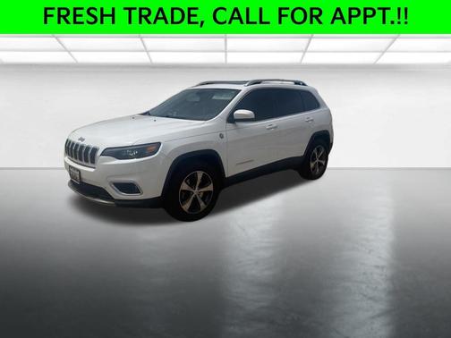 Bright White Clearcoat 2019 Jeep Cherokee Limited