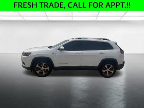 Bright White Clearcoat 2019 Jeep Cherokee Limited