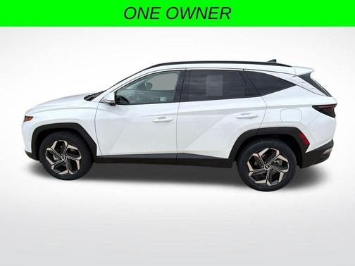 White Pearl 2024 Hyundai TUCSON Hybrid Limited