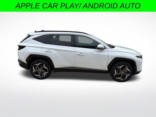 White Pearl 2024 Hyundai TUCSON Hybrid Limited