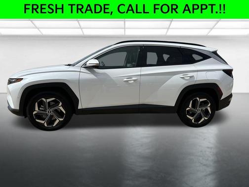 White Pearl 2024 Hyundai TUCSON Hybrid Limited