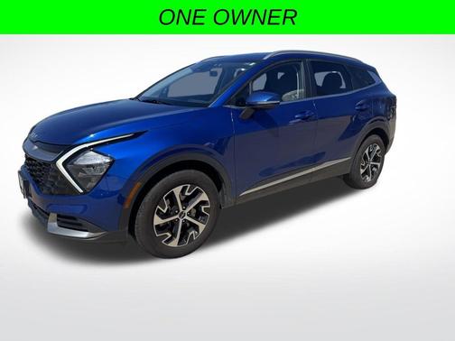 Sapphire Blue 2023 Kia Sportage EX