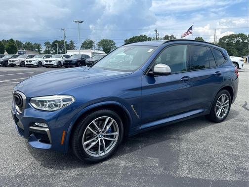 Phytonic Blue Metallic 2018 BMW X3 M40i