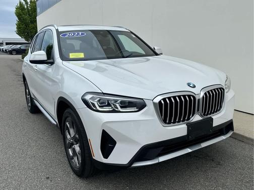 Alpine White 2023 BMW X3 xDrive30i