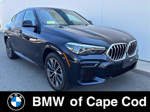 Carbon Black Metallic 2022 BMW X6 xDrive40i