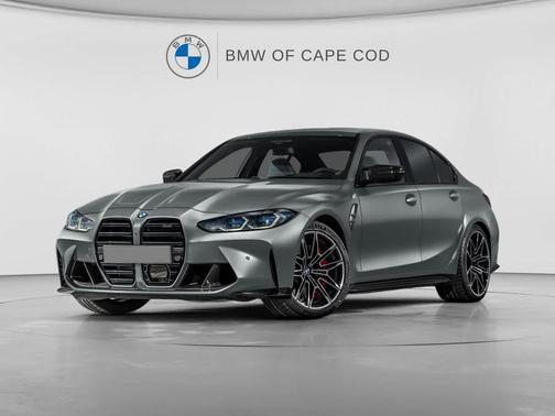 Skyscraper Gray Metallic 2024 BMW M3 Competition xDrive