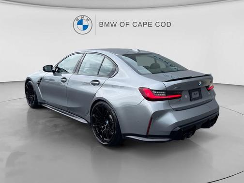 Skyscraper Gray Metallic 2024 BMW M3 Competition xDrive