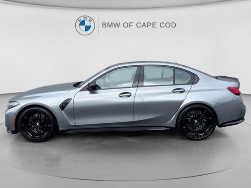 Skyscraper Gray Metallic 2024 BMW M3 Competition xDrive