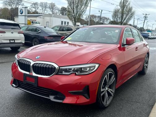 Melbourne Red Metallic 2021 BMW 330 xDrive