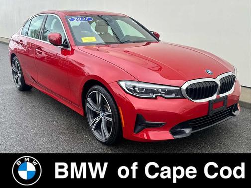 Melbourne Red Metallic 2021 BMW 330 xDrive