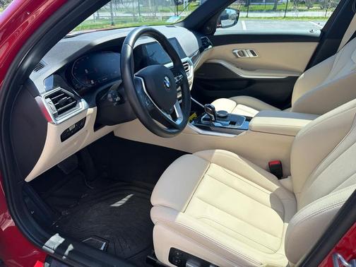 Melbourne Red Metallic 2021 BMW 330 xDrive