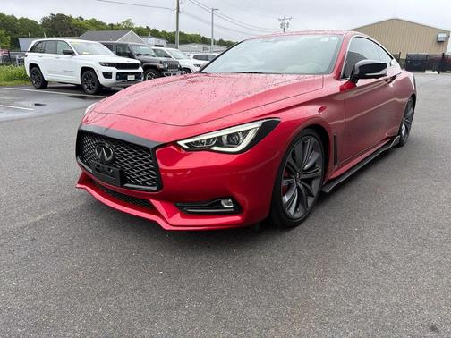 Dynamic Sunstone Red 2022 INFINITI Q60 3.0t Red Sport 400