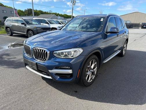 Phytonic Blue Metallic 2021 BMW X3 xDrive30i