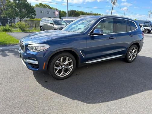 Phytonic Blue Metallic 2021 BMW X3 xDrive30i