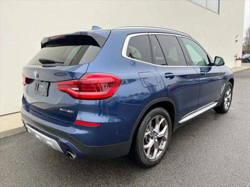 Phytonic Blue Metallic 2021 BMW X3 xDrive30i