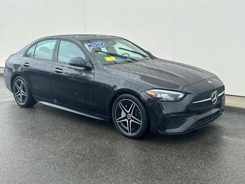 Black 2023 Mercedes-Benz C-Class C 300 4MATIC