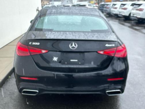 Black 2023 Mercedes-Benz C-Class C 300 4MATIC