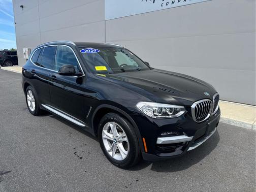 Jet Black 2020 BMW X3 xDrive30i
