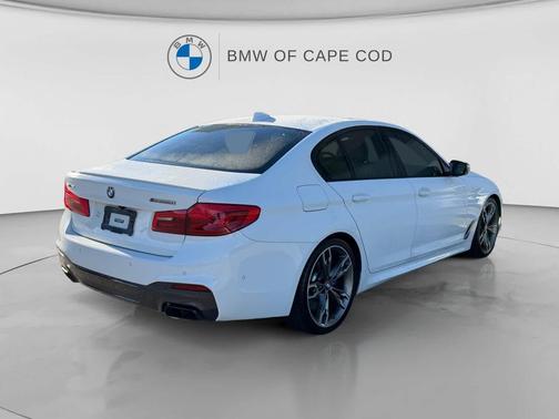 Alpine White 2020 BMW M550 i Xdrive