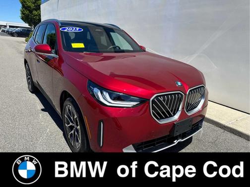 Vegas Red Metallic 2025 BMW X3 30 xDrive