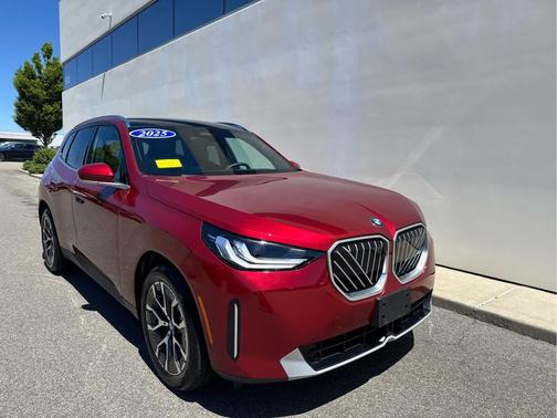 Vegas Red Metallic 2025 BMW X3 30 xDrive