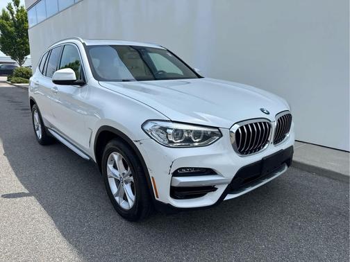 Alpine White 2021 BMW X3 xDrive30i