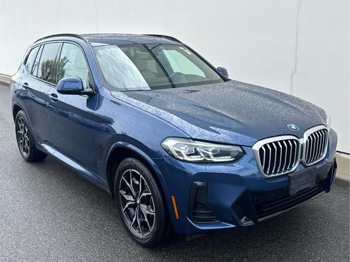 Phytonic Blue Metallic 2022 BMW X3 xDrive30i