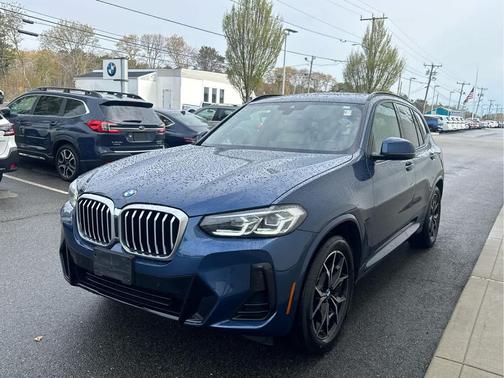 Phytonic Blue Metallic 2022 BMW X3 xDrive30i
