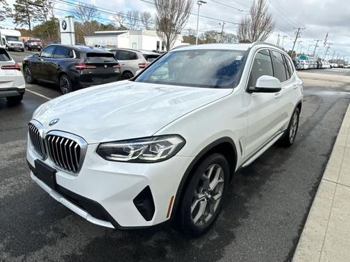 Alpine White 2022 BMW X3 xDrive30i