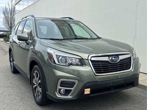 Jasper Green Metallic 2019 Subaru Forester Limited