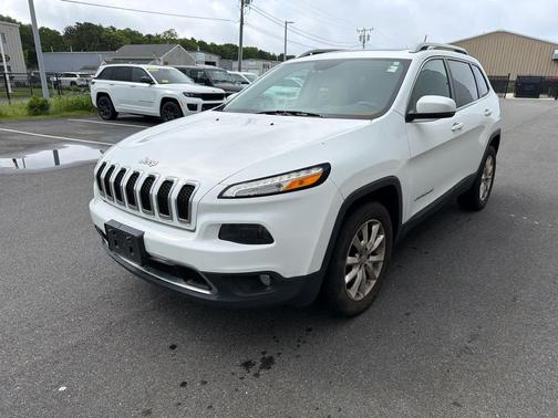 Bright White Clearcoat 2016 Jeep Cherokee Limited