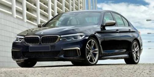Mediterranean Blue Metallic 2020 BMW M550 i Xdrive