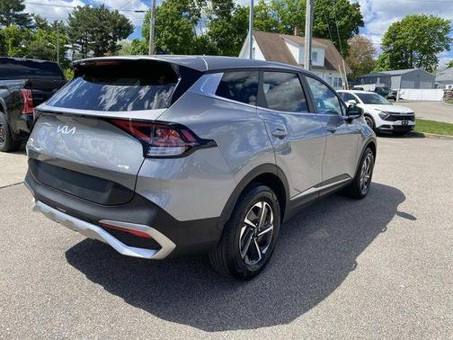 Steel Gray 2023 Kia Sportage Hybrid LX