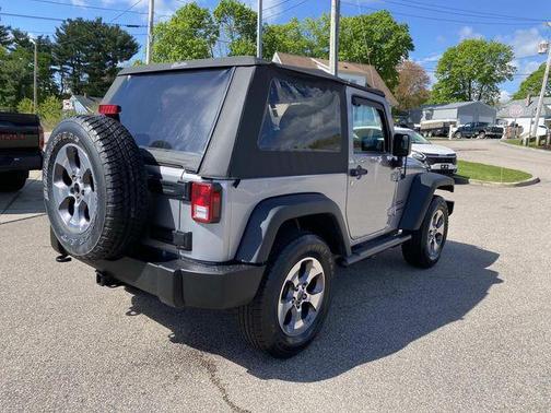 Billet Silver Metallic Clearcoat 2017 Jeep Wrangler Sport