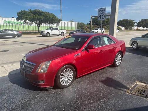Crystal Red Tintcoat 2011 Cadillac CTS Luxury