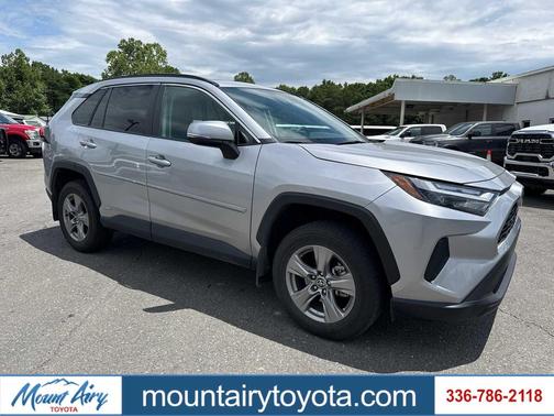 Silver Sky Metallic 2023 Toyota RAV4 Hybrid XLE
