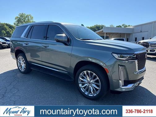 Dark Emerald Metallic 2023 Cadillac Escalade Premium Luxury