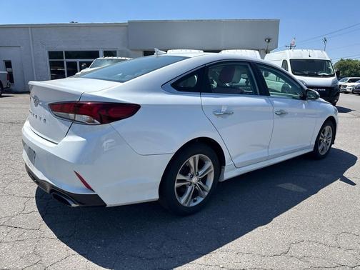 Quartz White Pearl 2019 Hyundai SONATA SEL