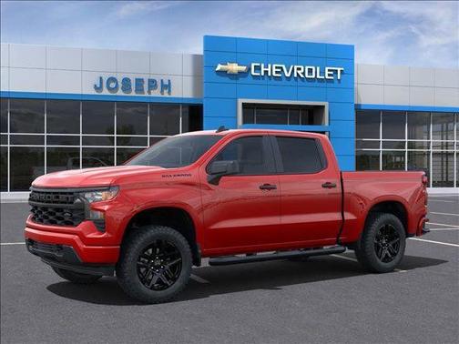 Red Hot 2025 Chevrolet Silverado 1500 Custom