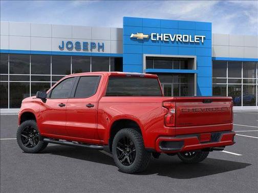 Red Hot 2025 Chevrolet Silverado 1500 Custom
