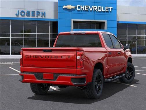 Red Hot 2025 Chevrolet Silverado 1500 Custom