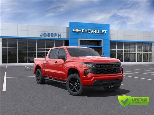 Red Hot 2025 Chevrolet Silverado 1500 Custom