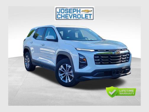 Summit White 2025 Chevrolet Equinox 1LT