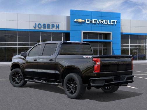 Black 2026 Chevrolet Silverado 1500 Custom