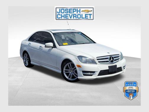 Polar White 2013 Mercedes-Benz C-Class C 300 4MATIC Sport