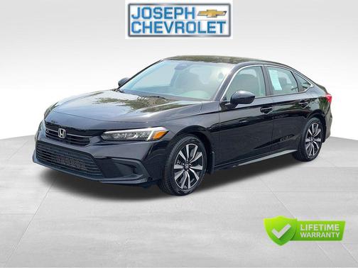 Crystal Black Pearl 2024 Honda Civic EX