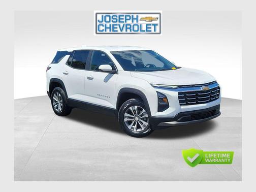 Summit White 2025 Chevrolet Equinox 1LT
